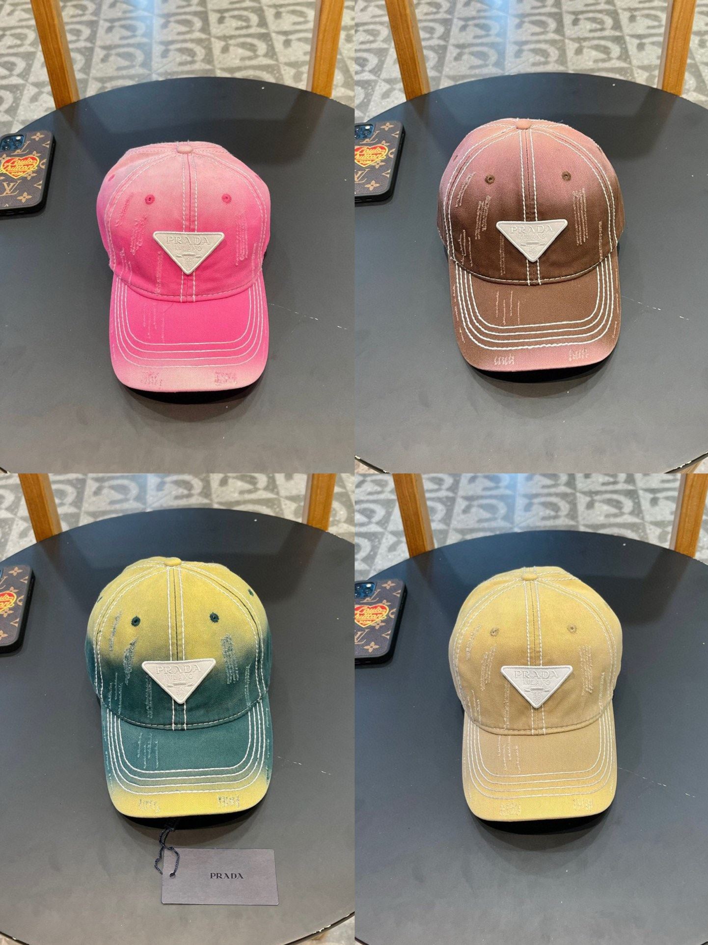 Prada Caps